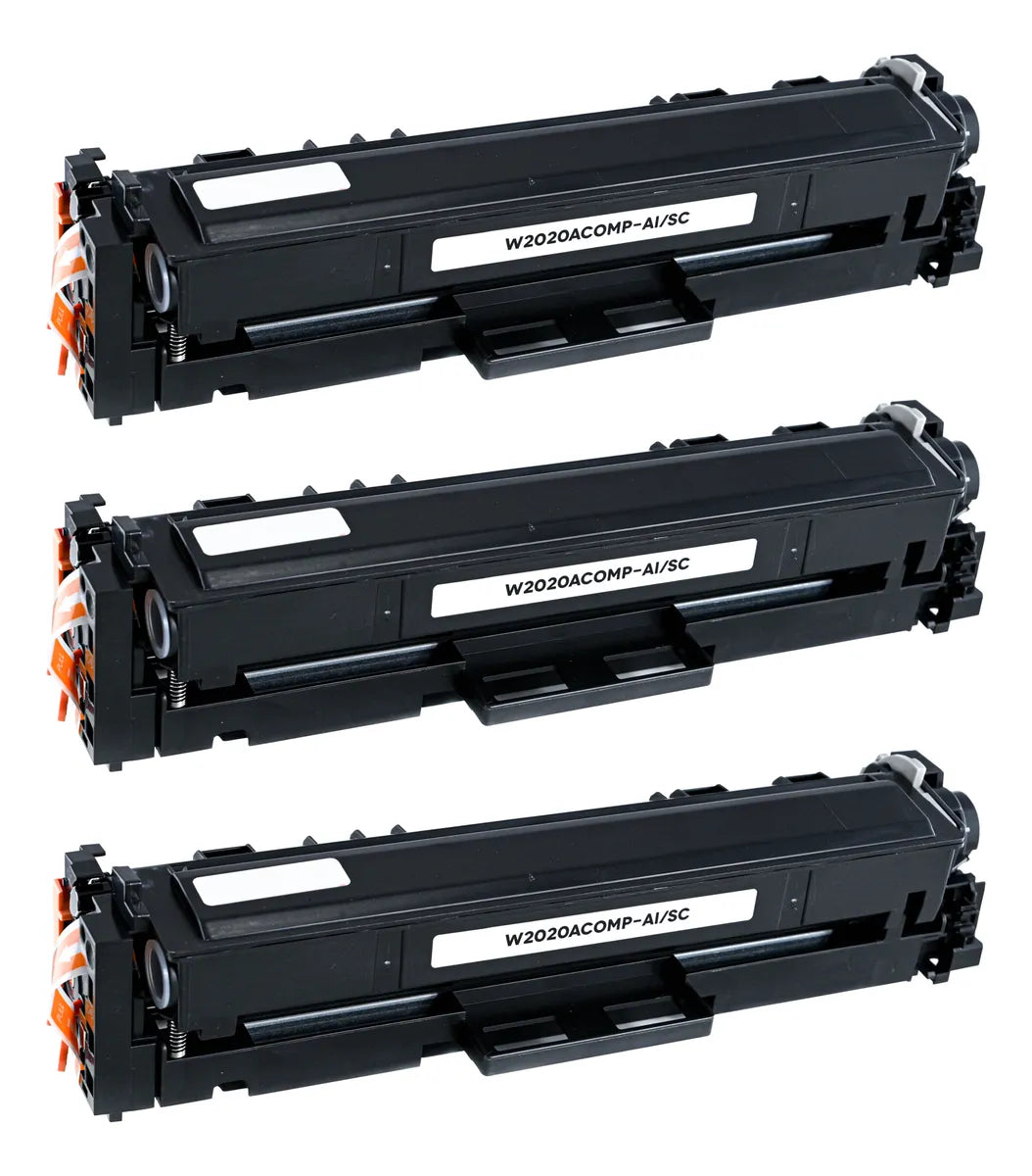 TONER COMP CON 414A BK CON CHIP